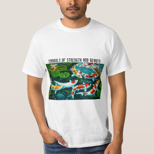 Camiseta “Símbolos de força e beleza.” (Frente)