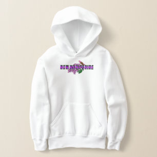 Camiseta Símbolos do Estado de NH - Tentilhão Roxo & Lilase