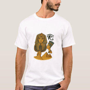 Camiseta Símbolos do Faraó do Antigo Egito