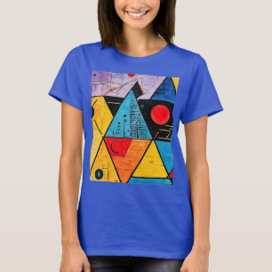 Camiseta Símbolos Geométricos Abstrato nº 02