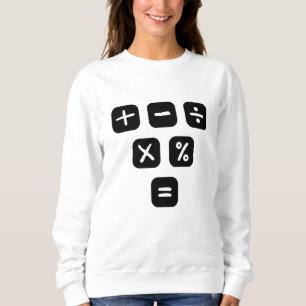 Camiseta Símbolos matemáticos sinais matemáticos