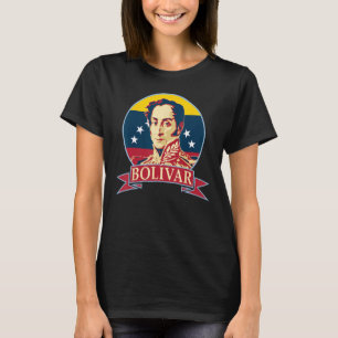 Camiseta Simon Bolivar Venezuela Propaganda Arte