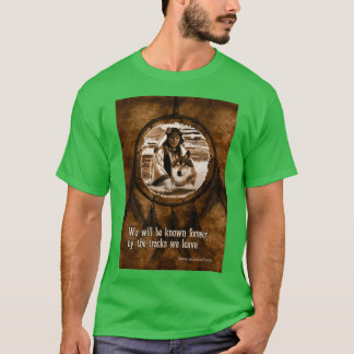 Camiseta Simpatia Lobo Americano Nativo e Dreamcatcher