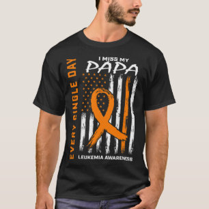 Camiseta Simpatia Oferece Perda De Papá Laranja Leucemia Aw