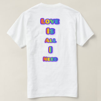 Camiseta simple and elegant Valentine’s typography design