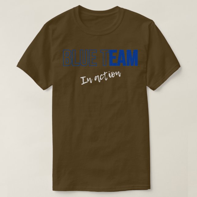 Camiseta Simple Cyber Security Blue Team Hacking Profession (Frente do Design)