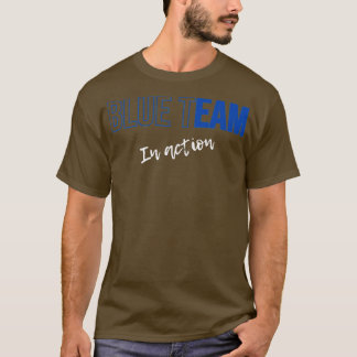 Camiseta Simple Cyber Security Blue Team Hacking Profession
