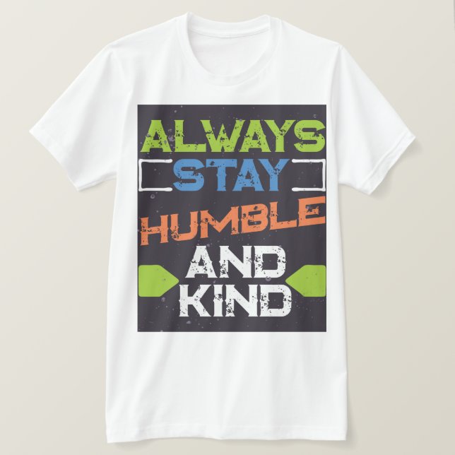 Camiseta Simples Colorido  (Frente do Design)