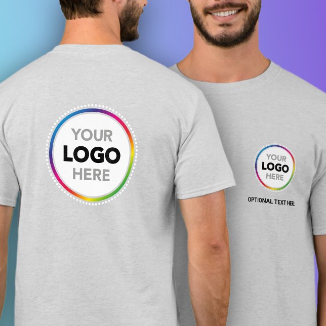 Camiseta Simples com Logotipo de Negócios - Estamp (Criador carregado)