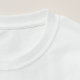 Camiseta simples do trabalho do pintor (Detalhe - Pescoço (em branco))