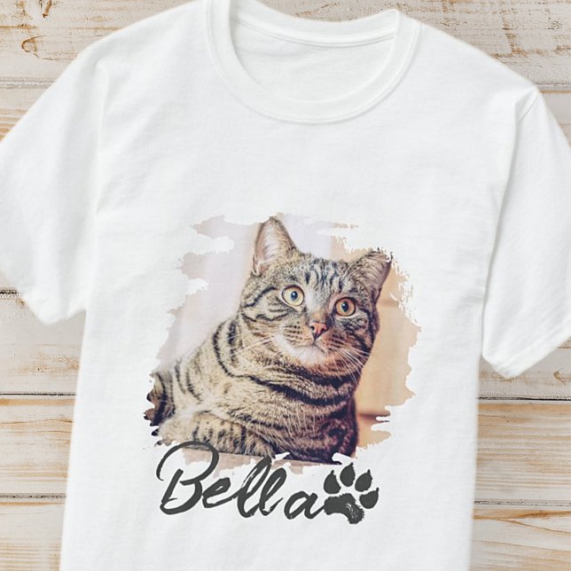 Camiseta Simples e Legal Tipografia do Cat (Criador carregado)