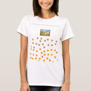 Camiseta simples e mínimo adicione seu texto foto natal nat