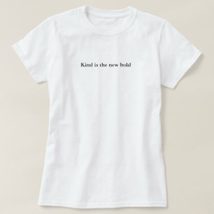Camiseta Simples e Personalizado: Gentileza é o Novo Negrit