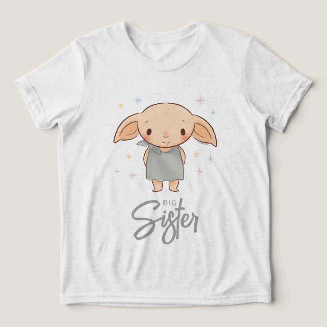 Camiseta Simples Harry Potter - Chá de Bebê do Dobby (Design frontal)