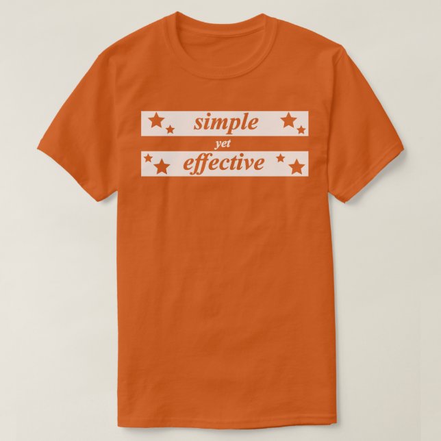 Camiseta simples mas eficaz (Frente do Design)
