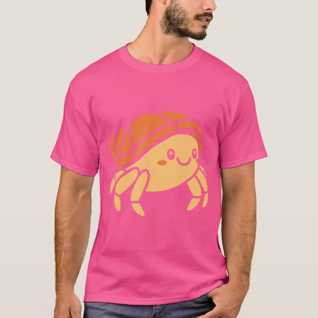 Camiseta Simples, Mínimo Crustáceo Crustáceo Pequeno Cr. (Frente)