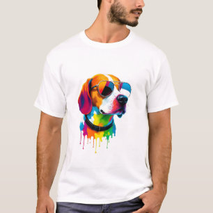 Camiseta simples, moderna e trendy com o nome do a