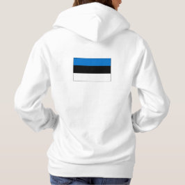 Camiseta Simples Moderno Estônia Flag Souvenir , Fundo