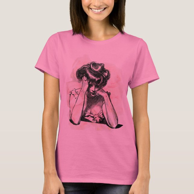 Camiseta Simples pensar (Frente)
