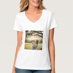 Camiseta simples personalizados rosa roxo brilho adicione s