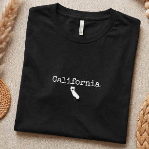 Camiseta Simples Turista Retro do Estado da Califórnia