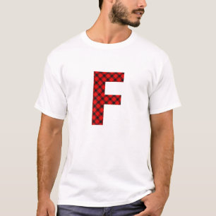 Camiseta Simples Xadrez Buffalo - Maiúscula F Buffalo Plai