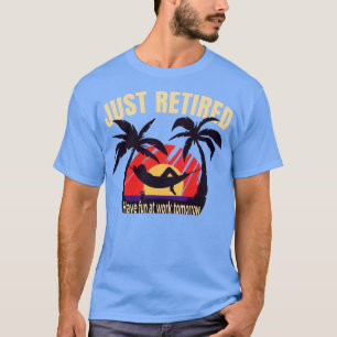 Camiseta Simplesmente Aposentada Novidade Gráfica Da Reform