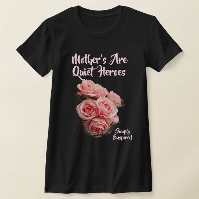 Camiseta Simplesmente Inspirada Mãe São Heroínas S (Postura )