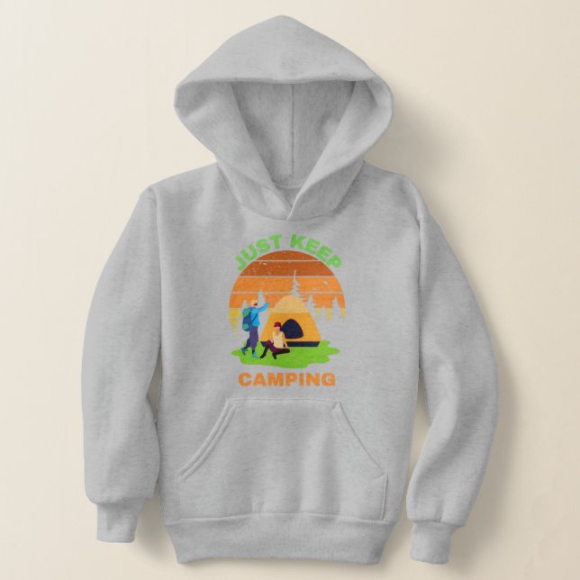 CAMISETA SIMPLESMENTE MANTENHA O CAMPING (Postura )