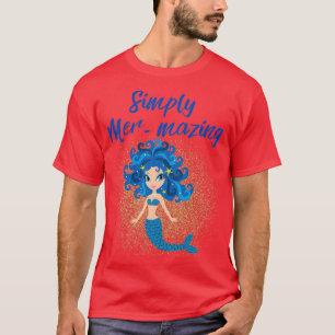 Camiseta Simplesmente Mermazinando a Design da Marmaid