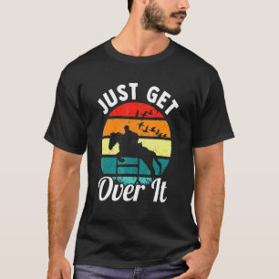 Camiseta Simplesmente Supere-o Cavaleiro de Corrida de Cava