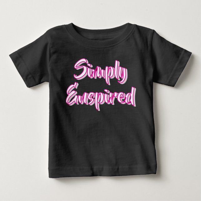 Camiseta Simplesmente Unisex/Rapariga Envolvido (Frente)