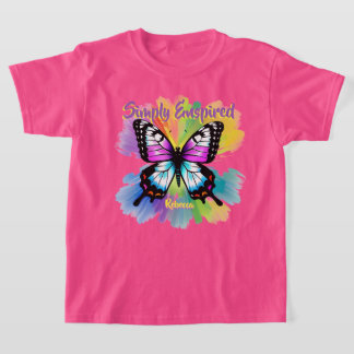 Camiseta Simply Enspired Butterfly Girls