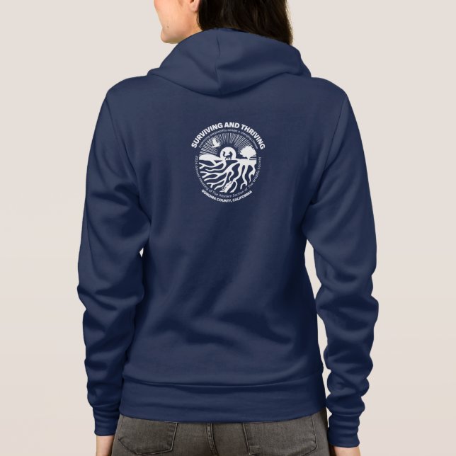Camiseta Simpósio Zip Hoodie 2024 TWS West Cobra (Verso)
