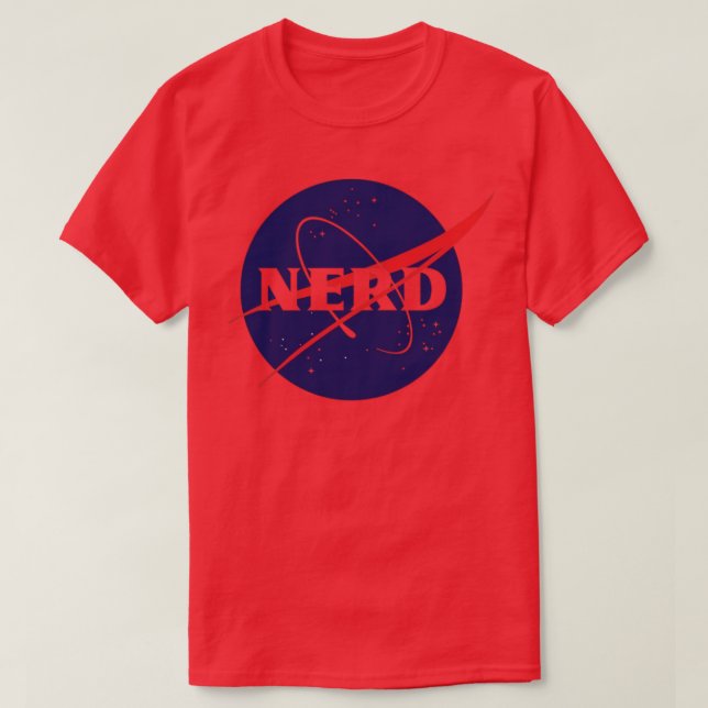 Camiseta simulação de nerd (Frente do Design)
