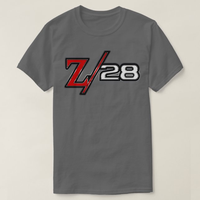 Camiseta Simulação do Camaro Z28 (Frente do Design)