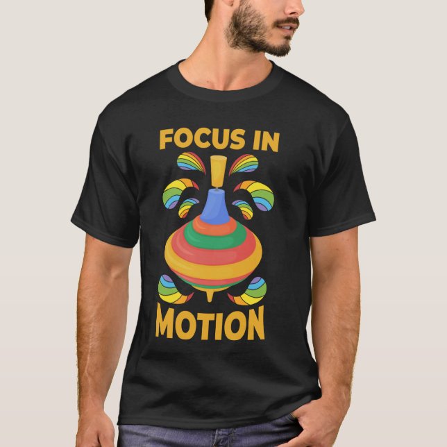 Camiseta Simulador de ADHD: Homens Meses de Consciência Hom (Frente)