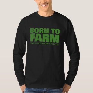 Camiseta Simulador de Agricultura - Nascer à Fazenda (verde