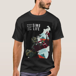 Camiseta SIMULIFE onde os bytes atendidos são para Simulaçã