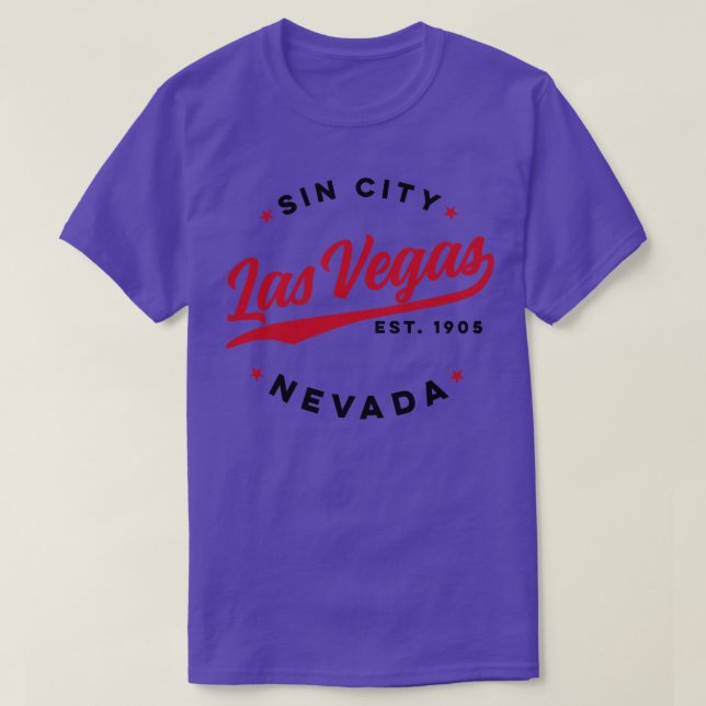 Camiseta Sin City Las Vegas Nevada (Frente do Design)