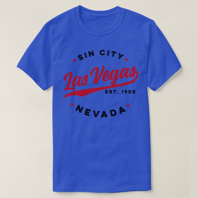 Camiseta Sin City Las Vegas Nevada (Frente do Design)