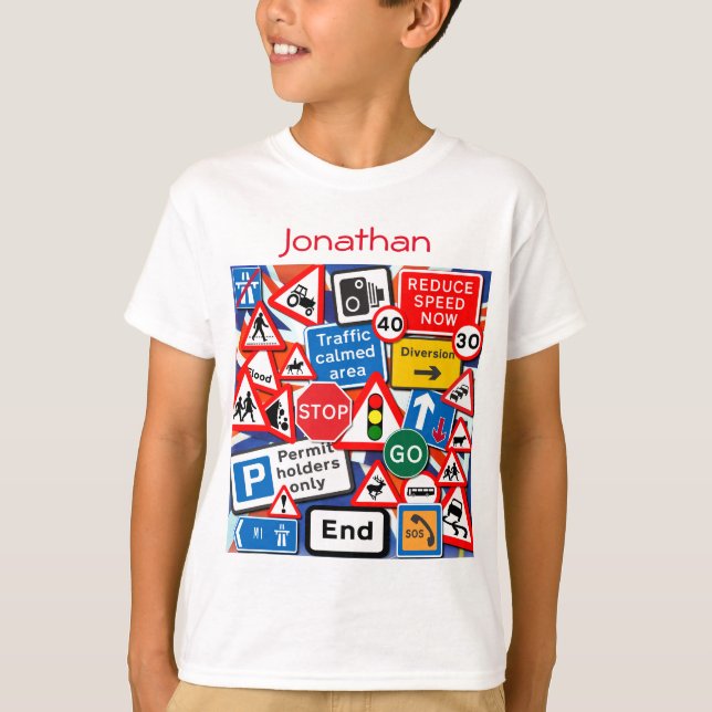 Camiseta Sinais de estrada (Frente)