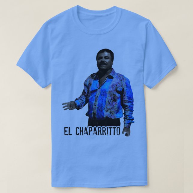 Camiseta Sinais de Flash do El Chapo (Frente do Design)