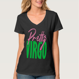Camiseta Sinais do zodíaco de virgem bonitos e lindos aka