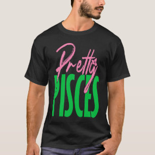Camiseta Sinais zodiativos de peixes bonito e bonitos