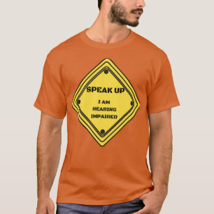 Camiseta Sinal 1 com defeito de audição