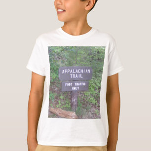 Camiseta sinal apalaches do passeio da fuga