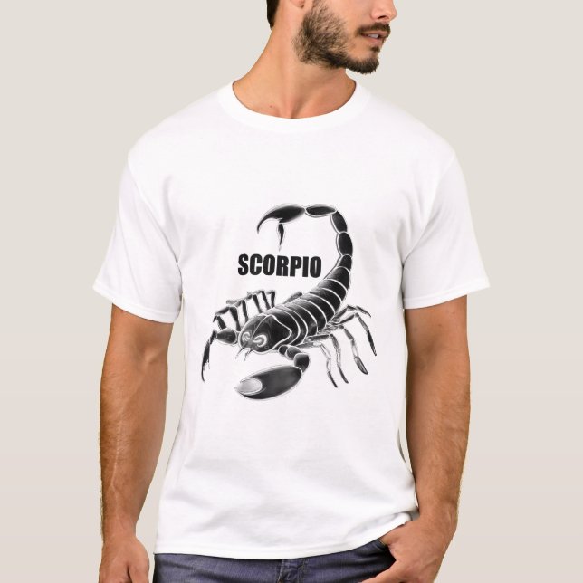 Camiseta Sinal Astrológico Scorpio (Frente)