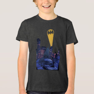 Camiseta Sinal Bat Sobre Gotham