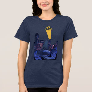 Camiseta Sinal Bat Sobre Gotham